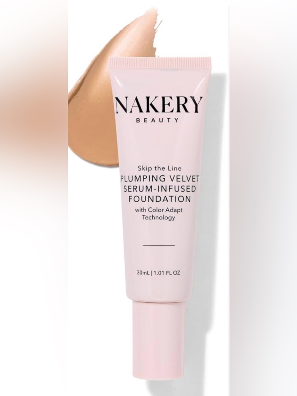 New NAKERY Plumping Velvet Serum-Infused Foundation — 304